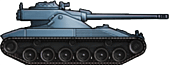 Sideview of Bat.-Châtillon 25t